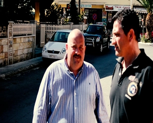 Gatwick Gangsters filming on Location Corfu